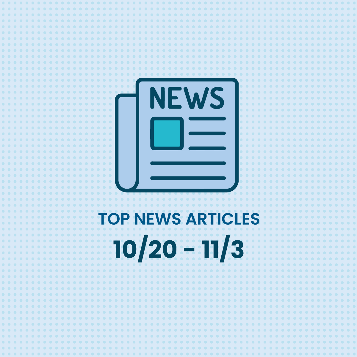 business continuity plan for financial advisors RIA in a Box top news articles graphic for October 20 to November 3 2023